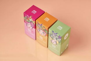 茶包裝設計簡約與卡通